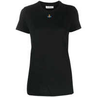 Topuri Vivienne Westwood Orb Peru` T Shirt Clothing Femei