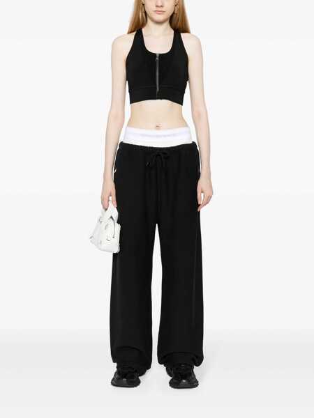 Pantaloni casual Alexander Wang Alexander Wang Trousers Black Femei (BM 18402900) 2