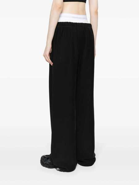 Pantaloni casual Alexander Wang Alexander Wang Trousers Black Femei (BM 18402900) 4