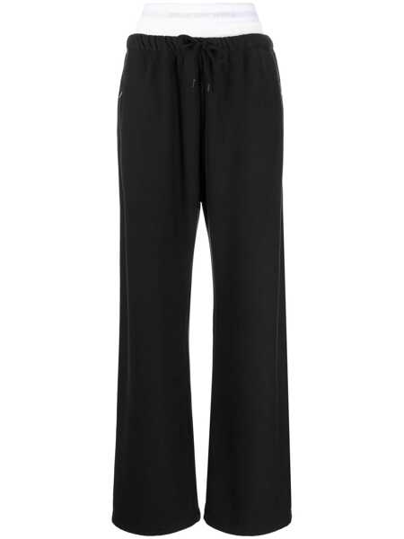 Pantaloni casual Alexander Wang Alexander Wang Trousers Black Femei (BM 18402900) 1