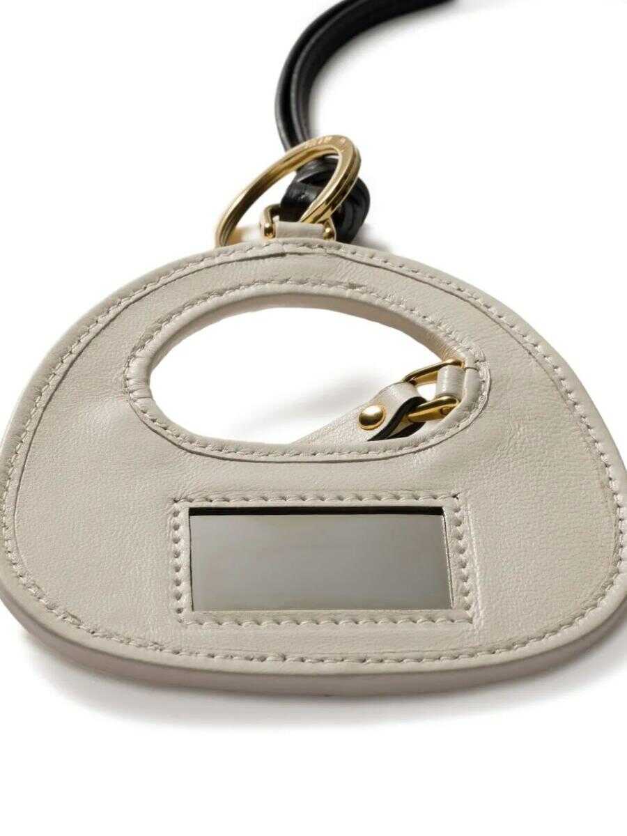 Accesorii Miu Miu Miu Miu Trick Miu Wander White Femei (BM 18402999) 1