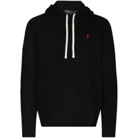 Tricouri Polo Polo Ralph Lauren Black Cotton Sweatshirt Barbati