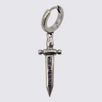 Cercei Alexander McQueen Silver Brass Earrings Barbati