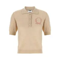 Tricouri Polo Moschino Polo Embroidery Sweater Femei