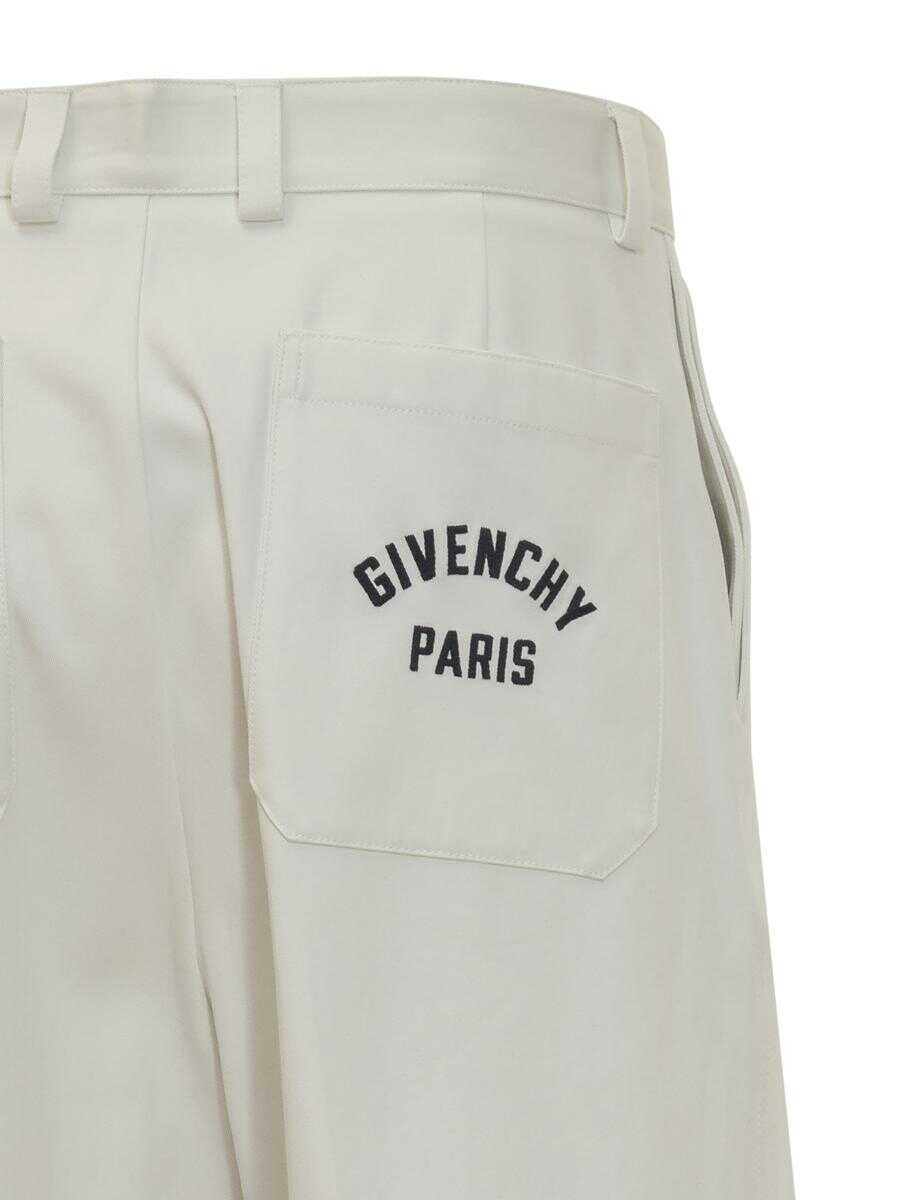 Pantaloni Givenchy Givenchy Givenchy Pants WHITE Barbati (BM 18403992) 4