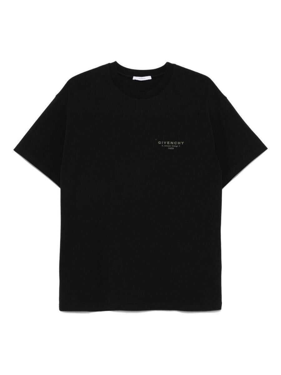 Topuri Givenchy Givenchy T-Shirts And Polos Black Barbati (BM 18404028) 1