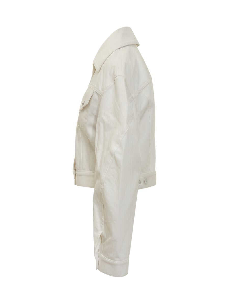 Geci Givenchy Givenchy Givenchy Jacket WHITE Femei (BM 18404067) 3