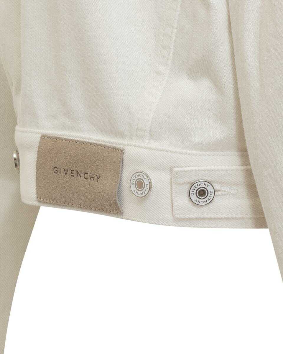 Geci Givenchy Givenchy Givenchy Jacket WHITE Femei (BM 18404067) 4