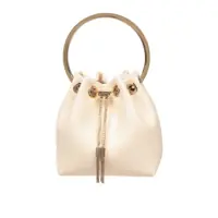 Genti de mana Jimmy Choo Elaphe Snakeskin Print Leather Handbag Femei