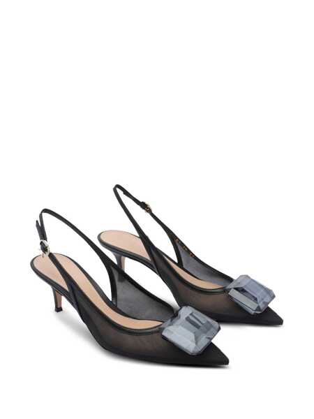 Pantofi cu toc Gianvito Rossi Gianvito Rossi With Heel Black Femei (BM 18404706) 2