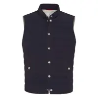 Geci Brunello Cucinelli Nylon Down Vest Barbati
