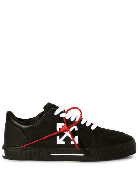 Sneakers Off-White Off-White New Vulcanized Canvas Low-Top Sneakers Black Barbati (BM 18405624) 1