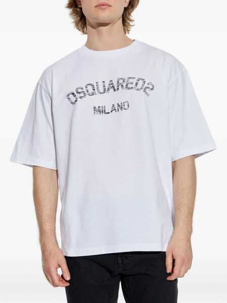 Tricouri DSQUARED2 DSQUARED2 Dsquared2 T-Shirt WHITE Barbati (BM 18405846) 3