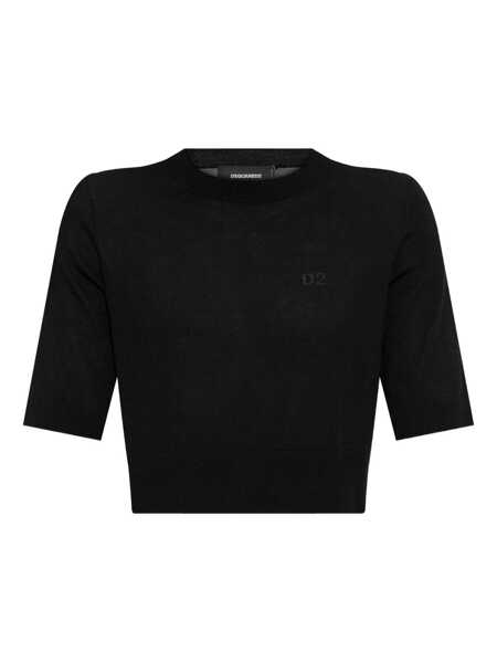 Pulovere DSQUARED2 DSQUARED2 Dsquared2 Pullover Black Femei (BM 18405867) 1