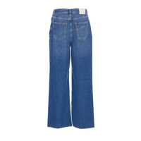 Blugi Liu Jo Straight-Leg High-Waisted Blue Jeans Femei