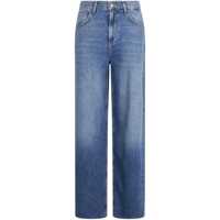 Blugi Liu Jo Straight-Leg High-Waisted Blue Jeans Femei