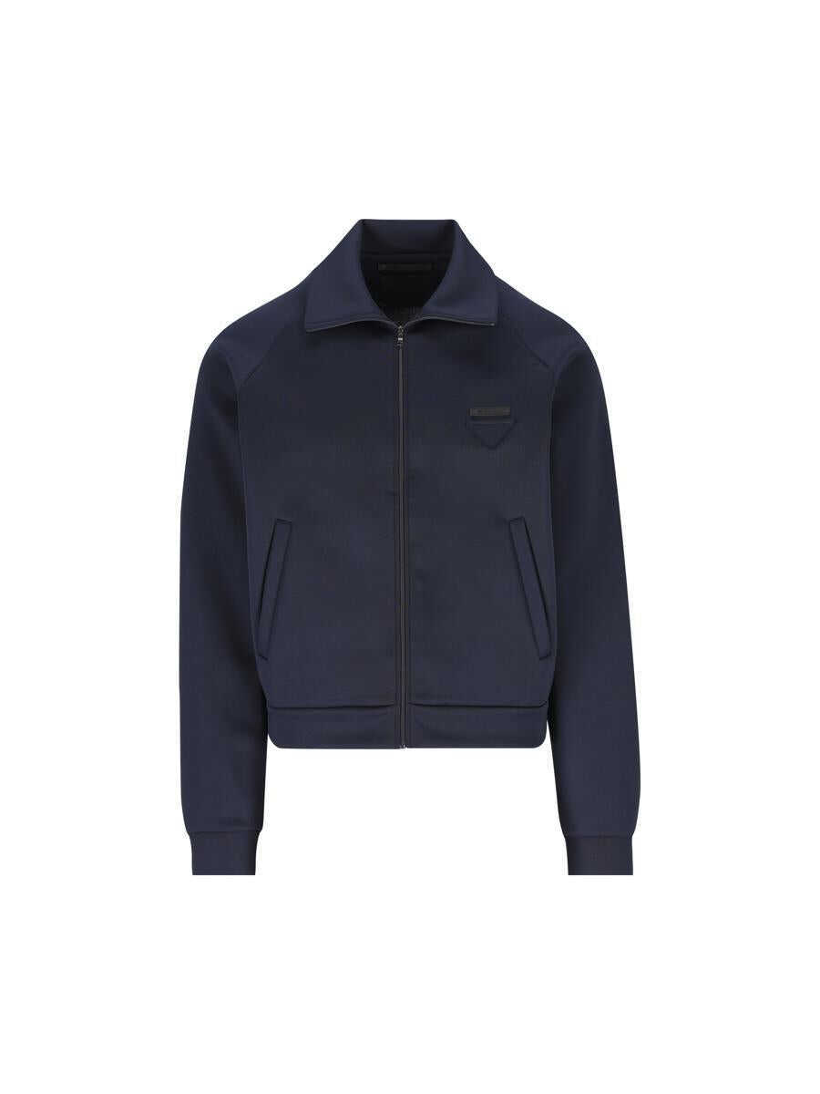 Pulovere Prada Prada Jerseys BLUE Barbati (BM 18406059) 1