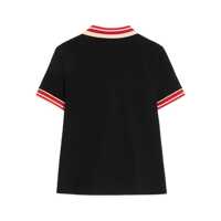 Tricouri Polo Valentino Garavani pentru Barbati - Tricouri Polo Valentino Garavani Valentino Garavani Cotton-Piqu Polo Shirt Black Barbati (BM 18406134) - B-mall.ro