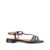 Via Roma 15 WOMEN'S NAPPA SANDALS Black  