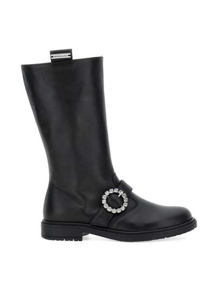 Bocanci Monnalisa HIGH BOOTS Black   Fete (BM 18406371) 2