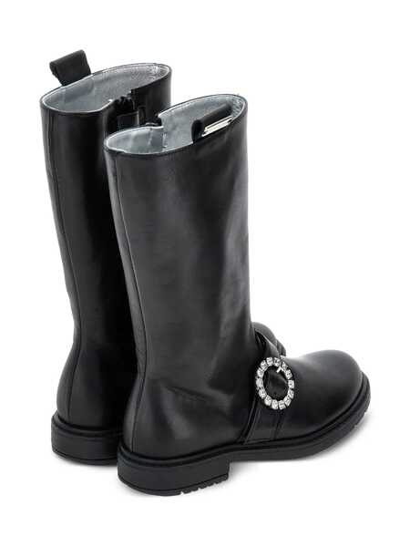 Bocanci Monnalisa HIGH BOOTS Black   Fete (BM 18406371) 3