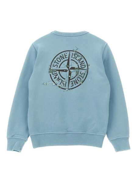 Bluze de trening Stone Island SWEATSHIRT Light Blue Baieti (BM 18406413) 2