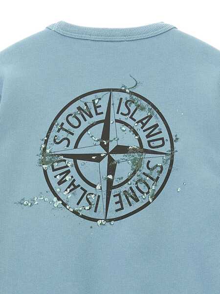 Bluze de trening Stone Island SWEATSHIRT Light Blue Baieti (BM 18406413) 3