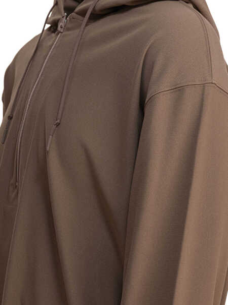 Bluze de trening Daiwa Pier 39 Half zipper hoodie Beige Barbati (BM 18406620) 4