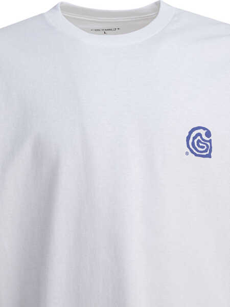 Tricouri Carhartt S/S Helix T-shirt White Barbati (BM 18406716) 3