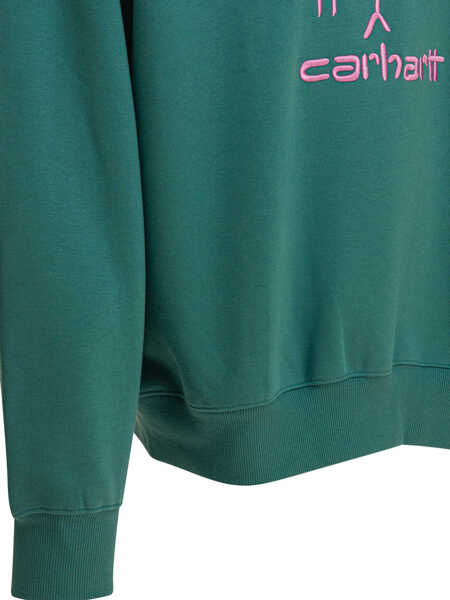 Hanorace Carhartt Masterpiece sweatshirt Green Barbati (BM 18406719) 4