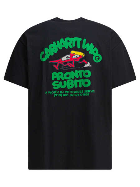 Tricouri Carhartt Pronto S/S T-shirt Black Barbati (BM 18406722) 2