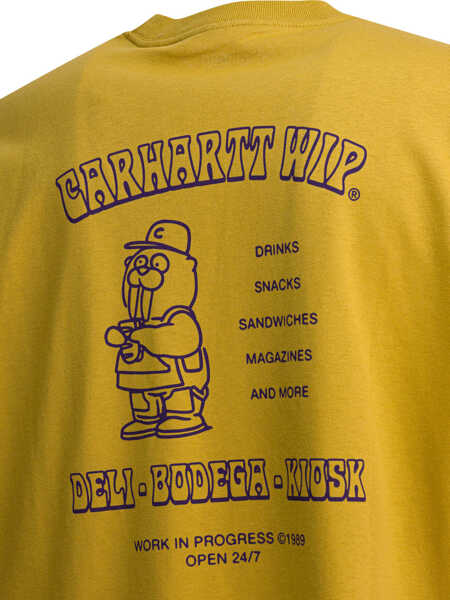 Tricouri Carhartt Sandwich S/S T-shirt Yellow Barbati (BM 18406728) 4