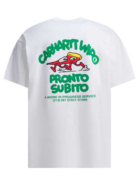 Tricouri Carhartt Pronto S/S T-shirt White Barbati (BM 18406734) 2