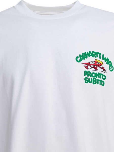 Tricouri Carhartt Pronto S/S T-shirt White Barbati (BM 18406734) 3
