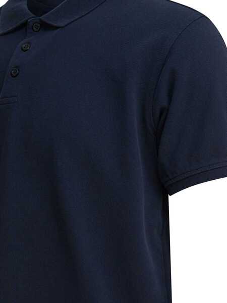 Tricouri Polo Altum Classic cotton polo shirt Blue Barbati (BM 18406764) 4