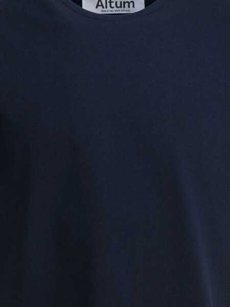 Tricouri Altum Cotton crewneck t-shirt Blue Barbati (BM 18406770) 2
