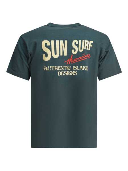 Tricouri Sun Surf T-shirt with logo Green Barbati (BM 18406773) 2