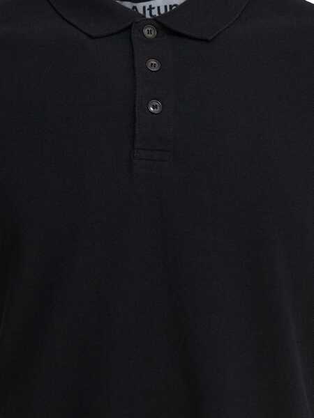 Tricouri Polo Altum Classic cotton polo shirt Black Barbati (BM 18406776) 2