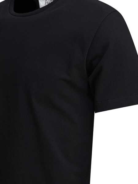 Tricouri Altum Cotton crewneck t-shirt Black Barbati (BM 18406785) 3