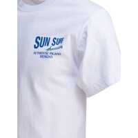 Tricouri Sun Surf pentru Barbati - Tricouri Sun Surf Hata Dry Goods Store T-shirt White Barbati (BM 18406797) - B-mall.ro