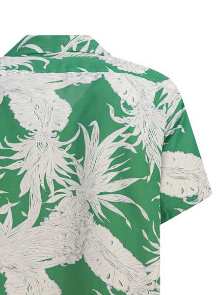 Camasi casual Sun Surf Island Pineapple Shirt Green Barbati (BM 18406800) 3