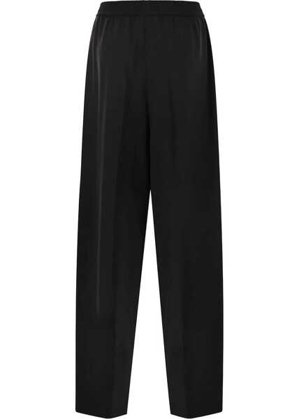 Pantaloni casual Fabiana Filippi Wide Pants BLACK Femei (BM 18406879) 3
