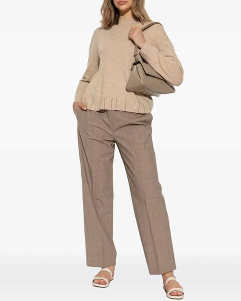 Pulovere Fabiana Filippi Wool, Silk And Cashmere Sweater BEIGE Femei (BM 18406903) 2