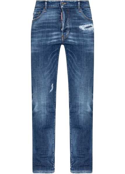Blugi drepti DSQUARED2 Skater Jeans BLUE Barbati (BM 18406915) 1