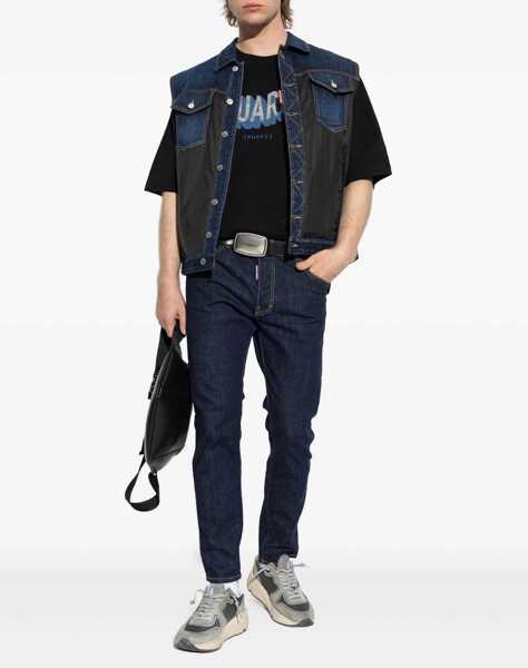 Blugi drepti DSQUARED2 Skater Jeans BLUE Barbati (BM 18406927) 2