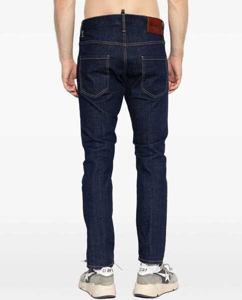 Blugi drepti DSQUARED2 Skater Jeans BLUE Barbati (BM 18406927) 4