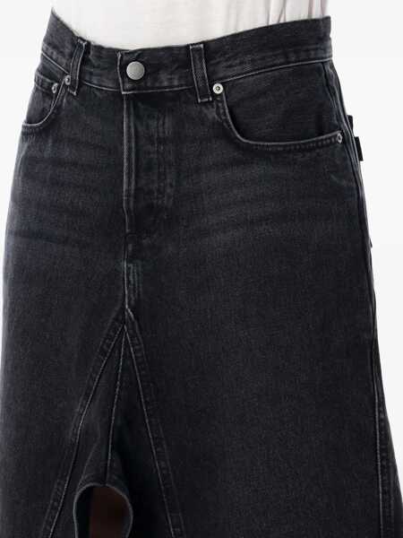 Fuste casual HAIKURE Stacy Midi Skirt BLACK Femei (BM 18406933) 3