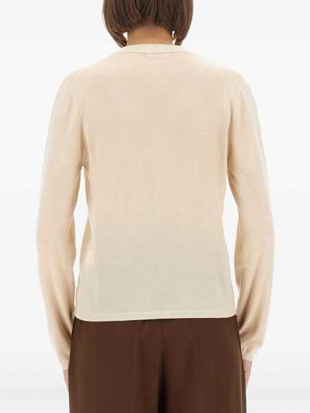 Cardigane Fabiana Filippi Cashmere And Silk Cardigan BEIGE Femei (BM 18406960) 3
