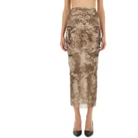 Fuste casual Long "Médaillon" Skirt Femei