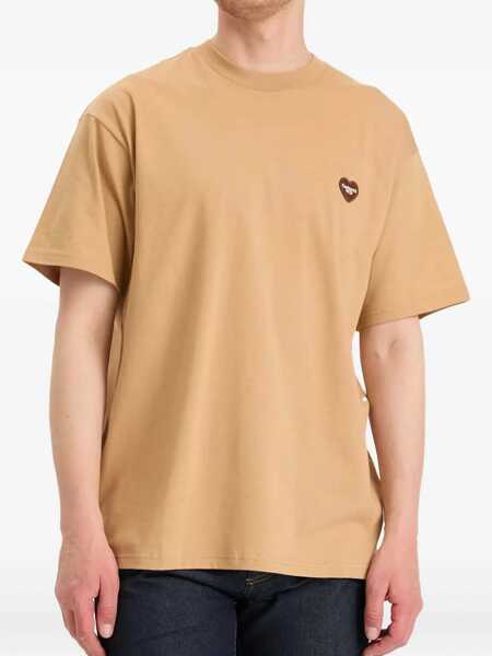 Tricouri Carhartt Heart Ii Hartt T-Shirt BEIGE Barbati (BM 18406972) 2